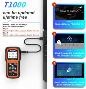 Il miglior strumento di servizio diagnostico e di programmazione TPMS FOXWELL T1000 originale come lo strumento Tpms Autel TS508 - Product Image 5