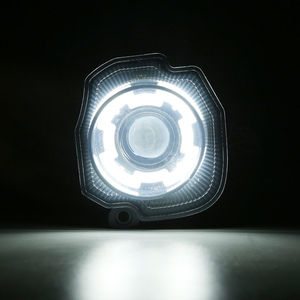 TELLIKA5ドアアクセサリースモークフロントバンパー<span class=keywords><strong>LED</strong></span>ドライビングライトホワイトイエローターンシグナルランプforSuzuki Jimny JB64 JB74