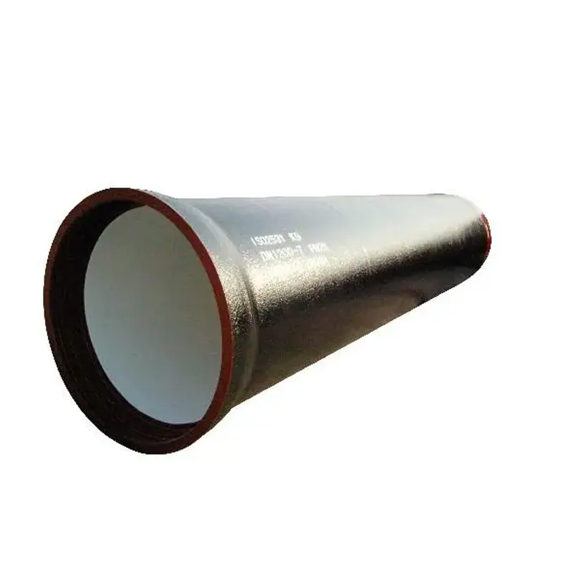 Tubos de hierro fundido forrado de hormigón dúctil di 200 mm precio di tubo K7