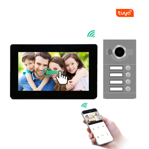 Tuya Smart <strong>IP</strong> Wifi <strong>Video</strong> Door Phone <strong>Intercom</strong> Touch Panel Ring Doorbell for 1/2/3/4 Multi Apartments - Product Image 6