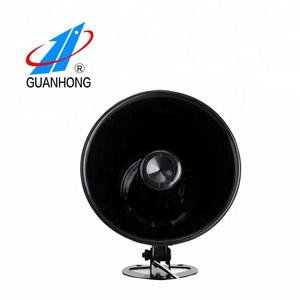 Sistema de alarma de seguridad exterior/interior universal 4 Tono de emergencia con botones sirena de alarma de advertencia electrónica
