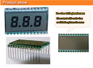 Personalizado precio barato interfaz digital LCD bajo consumo de energía pequeña pantalla LCD