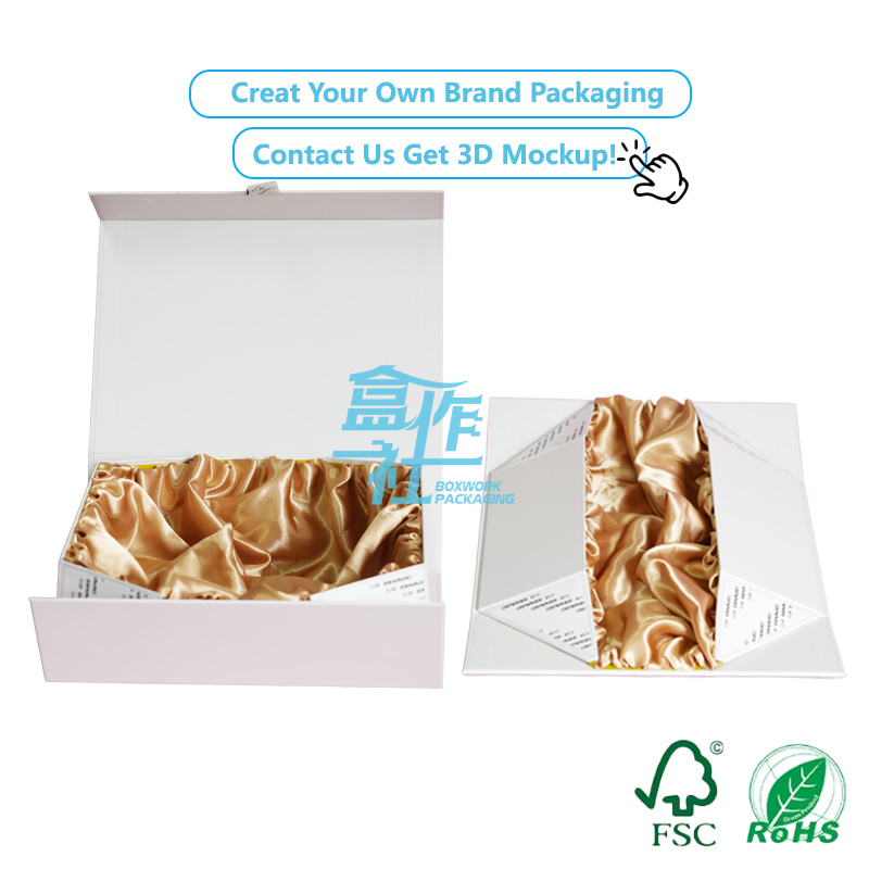 Folding Box with Silk Insert
