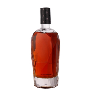 Custom Fancy Liquor Glass Bottle for Vodka Tequila Rum <strong>Whisky</strong> 500ml 750ml <strong>1L</strong> 5L Capacity Cork Sealing for Spirit Packing - Product Image 3