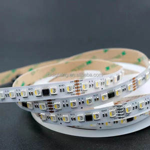 5050 24v Rgbw Ic Dmx Rgb <span class=keywords><strong>Led</strong></span> רצועת דיגיטלי פיקסלים לתכנות בודד מיעון גמיש <span class=keywords><strong>Led</strong></span> רצועת Dmx Luz Luce fita Cinta - Product Image 4