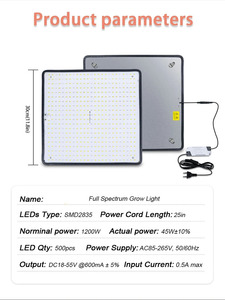 Kapalı bitki büyümek ışık kuantum kurulu Led Samsung büyümek ışık tam spektrum 1200W büyüme ışık bitki büyümek için - Product Image 5