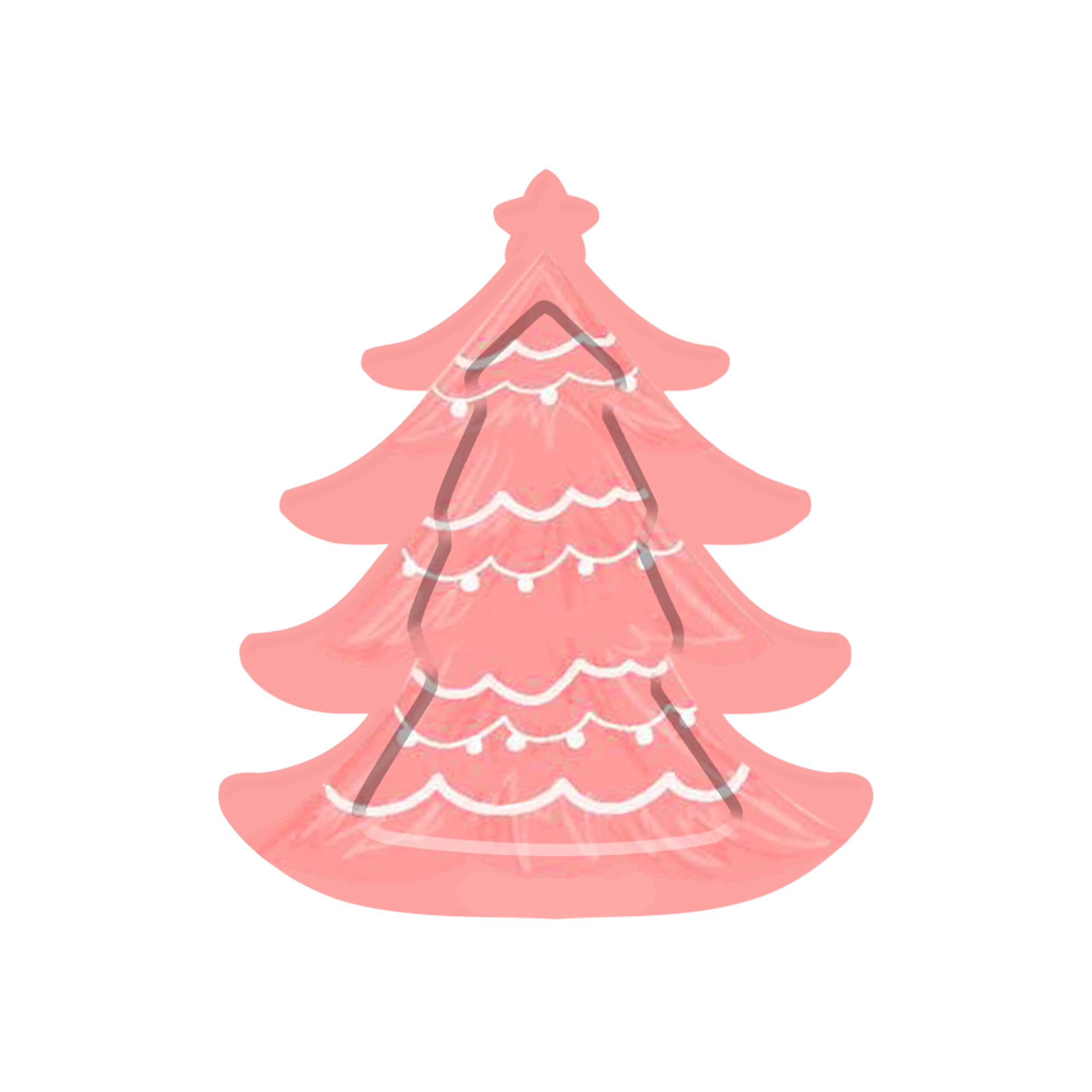 Plato de papel de 10 pulgadas * 8 piezas