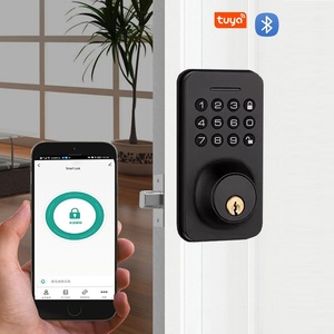 Keyless Entry Smart Deadbolt Lock für die Haustür Einfache Installation der Home-Tastatur Tuya Front Entry Türschlösser Code Typ Blue Tooth Lock - Product Image 6