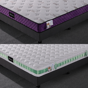 Giá Rẻ Giường Nệm Chất Lượng Giá Trị Vua Nữ Hoàng Kích Thước Duy Nhất 5 Khu Giường Khách Sạn Cao Su Thiên Nhiên Gel Bộ Nhớ Bọt Túi Mùa Xuân Nệm - Product Image 1