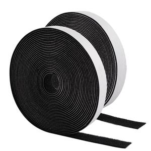 Estera de pie de coche Velcroes con respaldo adhesivo fuerte, hebilla adhesiva de tela de nailon, libre de cortar rollos de cinta de gancho y bucle - Product Image 2