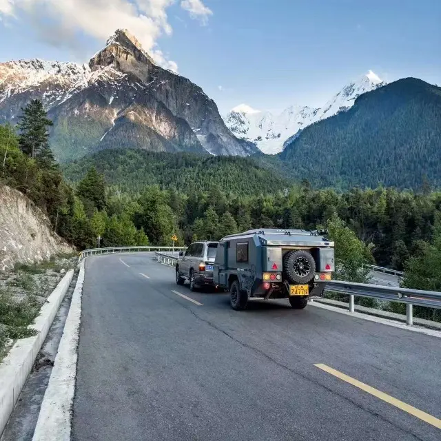 Njstar 4x4 Offroad Australian Standard Diseño personalizable Casa móvil Camper Caravana Remolque de viaje
