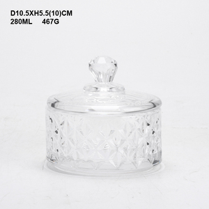 Lọ kẹo thủy tinh hình trái tim trong suốt có nắp để trưng bày các món ngọt trong nhà bếp để làm quà tặng thực phẩm - Product Image 3