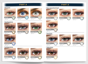 Lenti a contatto da 14.5mm libro di carta con lenti a contatto Look fresco catalogo lenti a contatto grandi occhi libro di carta - Product Image 3