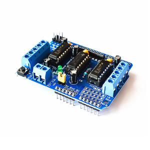 <strong>L293D</strong> Stepper <strong>Motor</strong> Driver Board Control <strong>Shield</strong> Module <strong>Motor</strong> Drive Expansion Board 2560 4-Channel R3 - Product Image 1