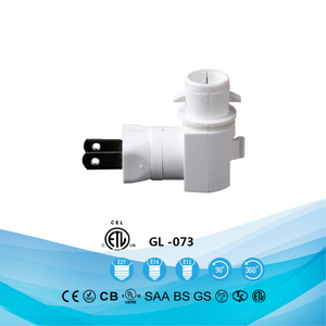 073A ETL Approved <strong>Rotating</strong> Night Light <strong>Socket</strong> Plug in USA Switch Lamp Holder for Night Light - Product Image 4