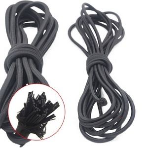 Cordón elástico fuerte negro de 2,5mm, hilos de abalorios, cuerda elástica, cuerdas para manualidades - Product Image 6