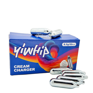 Cấp thực phẩm 8.5g Whipped Kem khí whipping Sạc Hộp mực Nhà máy cung cấp với giá bán buôn và Vận chuyển nhanh chóng - Product Image 2