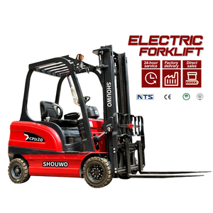 Carrello elevatore elettrico Best-seller 2t 2.5t solido Ride-on pneumatici con sollevamento Multi-funzionale e carico/scarico carrello elevatore elettrico - Product Image 1