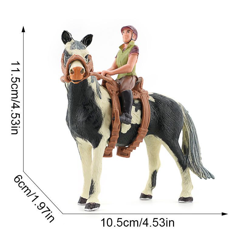 Combinación de caballos de pintura americana S508