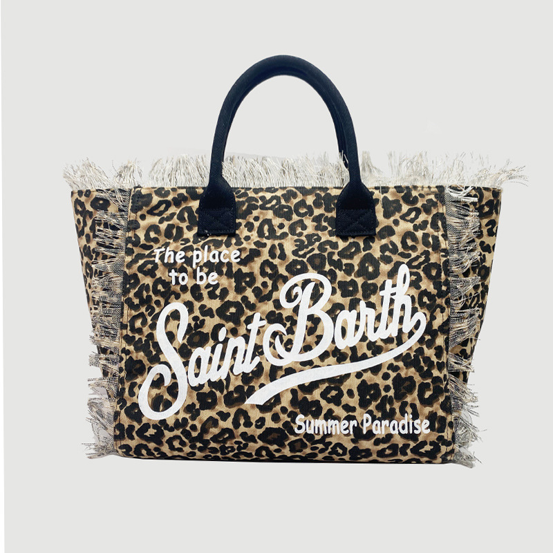 Leopard print black