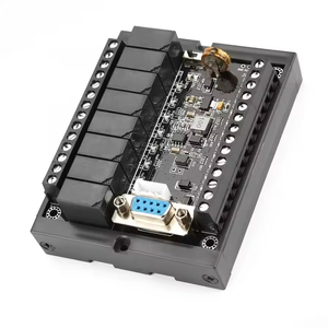 Placa de Control Industrial PLC, módulo de retardo de relé de 12 en 8 salidas, 1AD 1DA +, con cable de programación de carcasa, de salida de relé, de cable de programación, de salida, 1, 2, 2, 2, 1, 2, 2 - Product Image 4