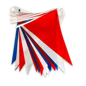 Tendencia 2024 recién llegados Festival fiesta triángulo colgante cadena bandera Día DE LA Independencia tres colores banderines banderas para Decoración - Product Image 5