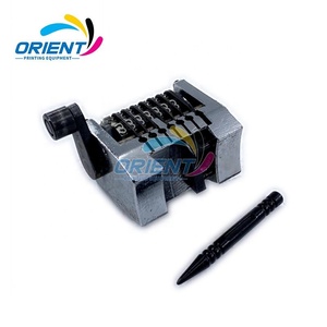Máquina de números para máquina GTO, caja de números hacia atrás, numerador de 7 dígitos para piezas de máquina de impresión Offset Heidelberg GTO, 1 unidad