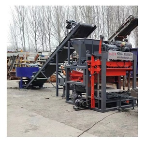 Simple <strong>Automated</strong> <strong>Line</strong> Hollow <strong>Block</strong> Making <strong>Machine</strong> for Concrete Low Price Squeeze Compression Vibration Brick Machinery - Product Image 2
