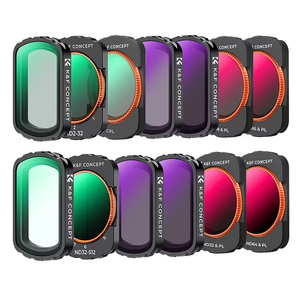 K&amp;F Concept Sports Camera <strong>Filter</strong> for DJI Osmo Pocket <strong>3</strong> UV CPL <strong>ND</strong>/PL Black Mist 1/4 Adjustable ND2-32 ND32-512 Optional <strong>Filters</strong> - Product Image 1