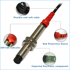 Inductive <strong>Proximity</strong> <strong>Sensor</strong> M8, 10-30VDC, 2mm Sensing, IP67 Rated, CE