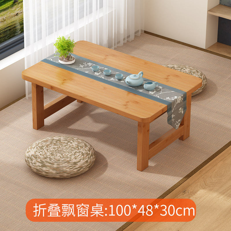 Encantadora mesa plegable para ventana salediza - Color original (100*48*30)