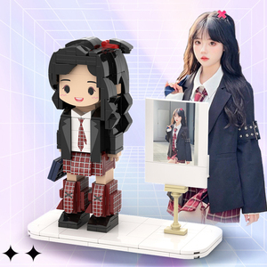 Tùy Chỉnh 3D DIY Handmade Xây Dựng Khối Cá Nhân Ảnh Mini Con Số Xây Dựng Khối Thiết Kế Đồ Chơi - Product Image 1