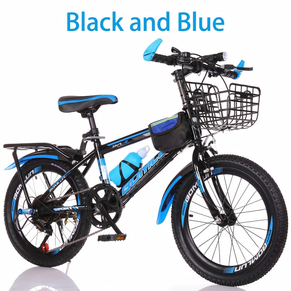 Azul y negro