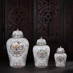 セラミック中国古代アンティーク花瓶ティーポット瓶ホームデコレーション用現在セラミックジンジャージャー