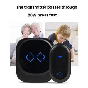 Daytech Chuông cửa không dây không thấm nước tự Powered nút bấm 4 mức điều chỉnh âm lượng dễ dàng để cài đặt <span class=keywords><strong>Plug</strong></span>-<span class=keywords><strong>in</strong></span> chuông cửa - Product Image 3