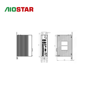 Computador Industrial incorporado com IntelATOM J6412/N97/N95/N10 0 chipset de alta velocidade 64GB DDR4 novo e em estoque