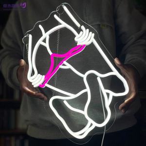 Seksi bacaklar Led <span class=keywords><strong>Neon</strong></span> işık odası dekorasyon yatak düzeni için kalite güvencesi Led <span class=keywords><strong>Neon</strong></span> işık İş Bar Lady işaretleri - Product Image 1