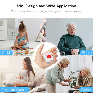 TUYA <strong>ZigBee</strong> SOS Button <strong>Sensor</strong> Alarm Elderly Alarm Waterproof Emergency Panic Button Smart Life App Remote <strong>Control</strong> - Product Image 3