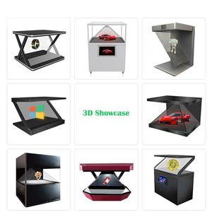 Système Windows Android 32 pouces <span class=keywords><strong>3D</strong></span> 180 degrés hologramme LCD vitrine armoire bureau ascenseur au sol pour les graphiques d'<span class=keywords><strong>animation</strong></span> - Product Image 6