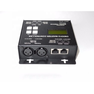 Programmabile DC12V-24V Tensione Costante PWM Segnale 2CH Master SD Card LED DMX Controller - Product Image 1