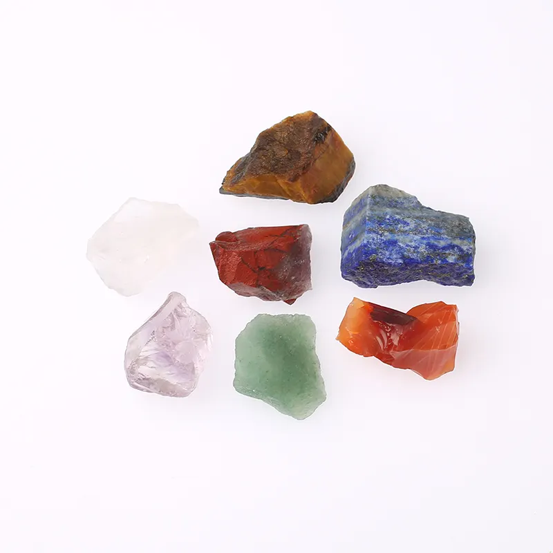 Artesanía de piedra semipreciosa, piedras curativas en bruto crudas, venta al por mayor, cristal Natural a granel, FengShui, imagen de cristal de amor pulido