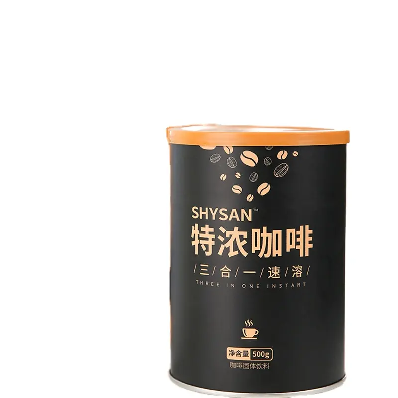 Shengyang 500g極厚とカプチーノ卸売中国3 in1インスタントコーヒーパウダー