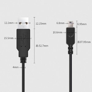 高品质高速USB 2.0 A公至迷你5针B数据充电线适配器 - Product Image 5