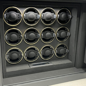 Customized Anti Theft Security <strong>Watch</strong> Box Fingerprint Unlock <strong>Watch</strong> Safe 8 Slots Automatic Winder for Men - Product Image 3