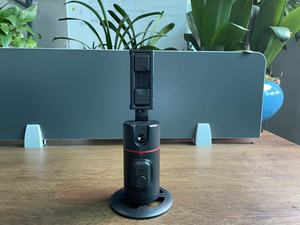 P02 AI Auto <strong>Following</strong> Gimbal Stabilizer 360 Rotation Phone Stand Desktop Tracking Gimbal Remote for Live Outdoor Photography - Product Image 3