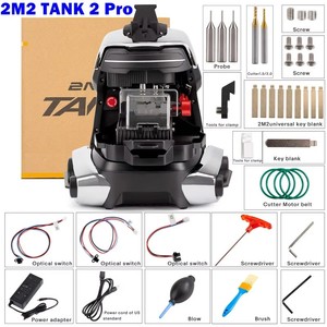2M2 TANK 2 Pro TANK II Pro CNC anahtar kesme makinesi pil ile ev anahtarları mul-t-lock, çok noktalı tuşlar ekleyin - Product Image 2