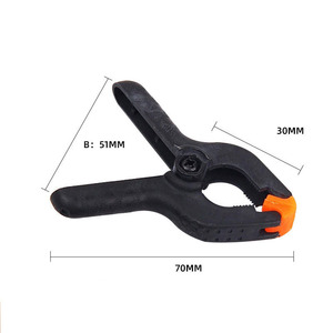 2 Inch 3Inch <strong>3</strong>.5Inch 4Inch 5Inch 6Inch 9Inch Plastic Woodworking Clip Mini Background Cloth Nylon Fixed Spring Clip Hand Tool