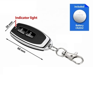 Universal 433 MHz Fernbedienung 2 Tasten Sender wasserdicht 1527 Lerncode Batterie inklusive - Product Image 4