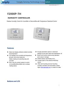 Regolatore di temperatura e umidità intelligente Tongdy con rilevamento in tempo reale per uso domestico e in ufficio - Product Image 5