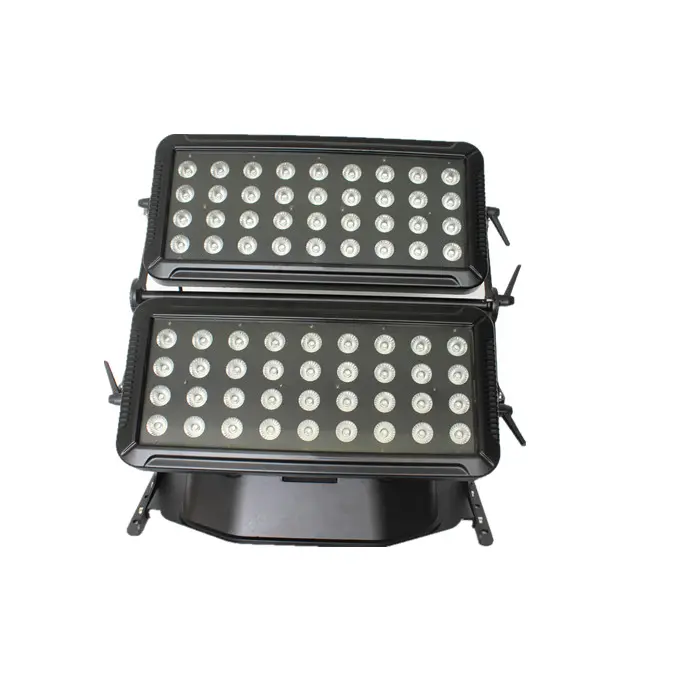 Luminária led de alta potência para piscina, 400w, 72x15w, rgbw, ip65, para áreas externas, rgbw, lavadora de parede, cor para áreas externas